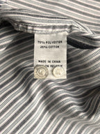 MECCANO Striped Casual Cotton BUTTON DOWN SHIRT