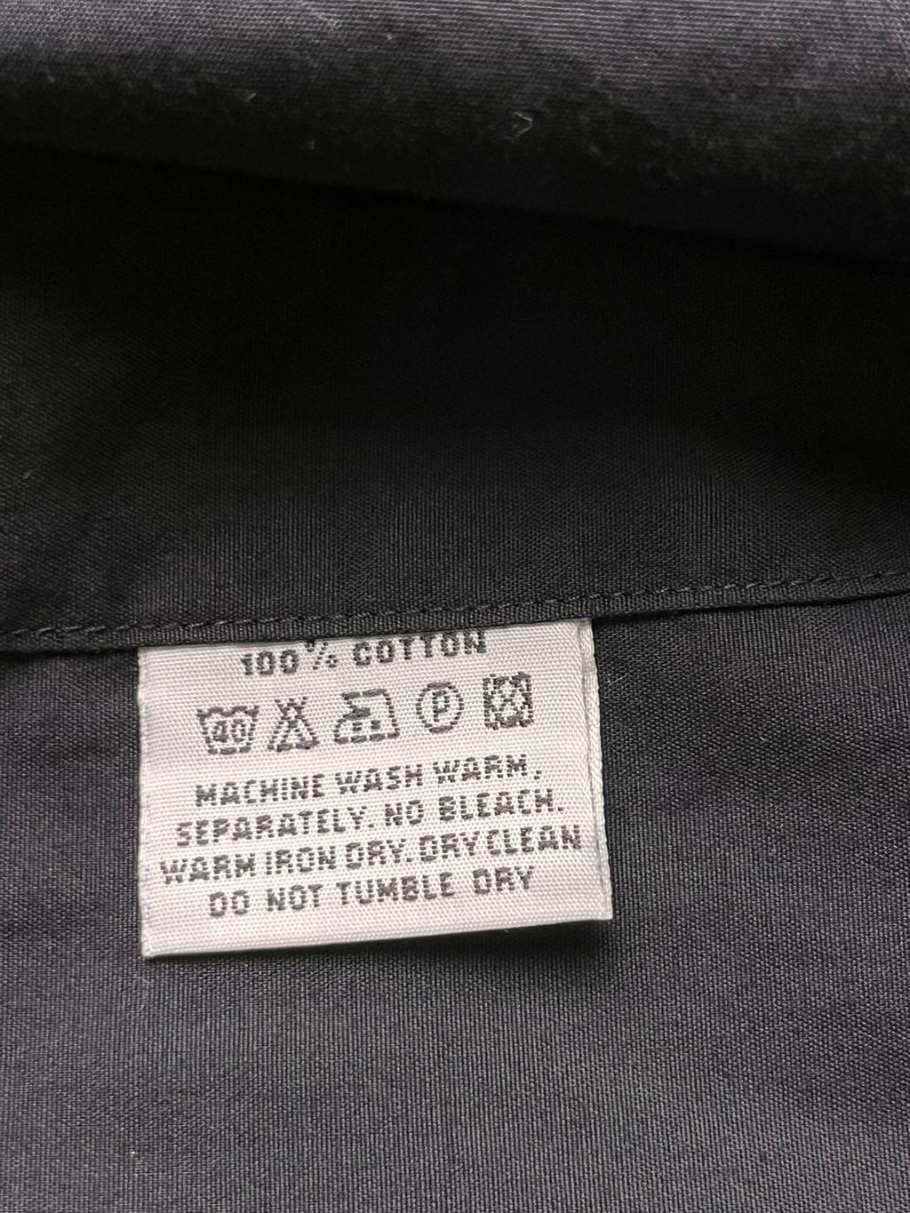 CAFÉ COTON Exclusive Black Cotton BUTTON DOWN SHIRT