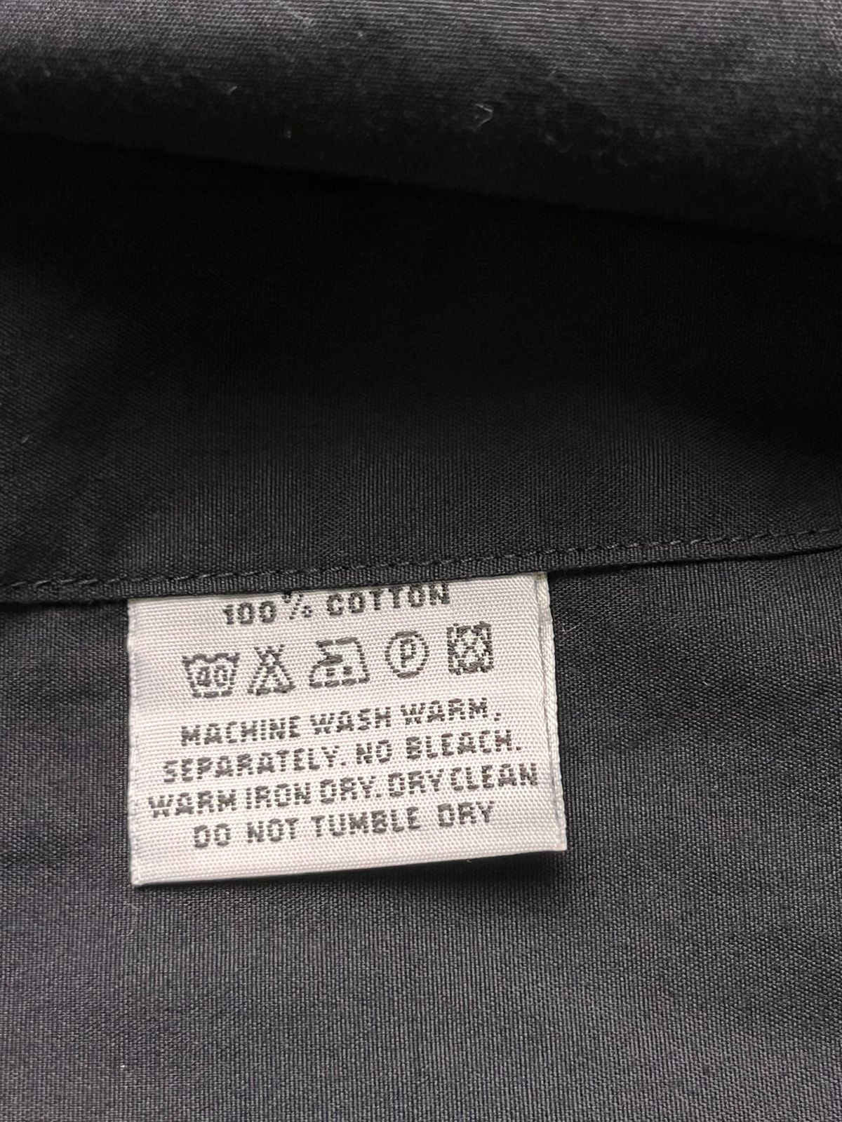 CAFÉ COTON Exclusive Black Cotton BUTTON DOWN SHIRT