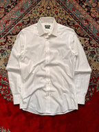 Remus Uomo White Slim Fit Cotton BUTTON DOWN SHIRT