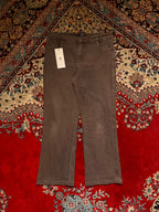 JOY Brown Straight FIT Embellished Pocket WOMEN JEANS