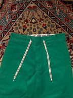 DICKIES X RODEO CROWNS WIDE FIT ELASTIC WAIST GREEN WORKWEAR PANTS