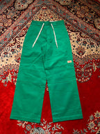 DICKIES X RODEO CROWNS WIDE FIT ELASTIC WAIST GREEN WORKWEAR PANTS