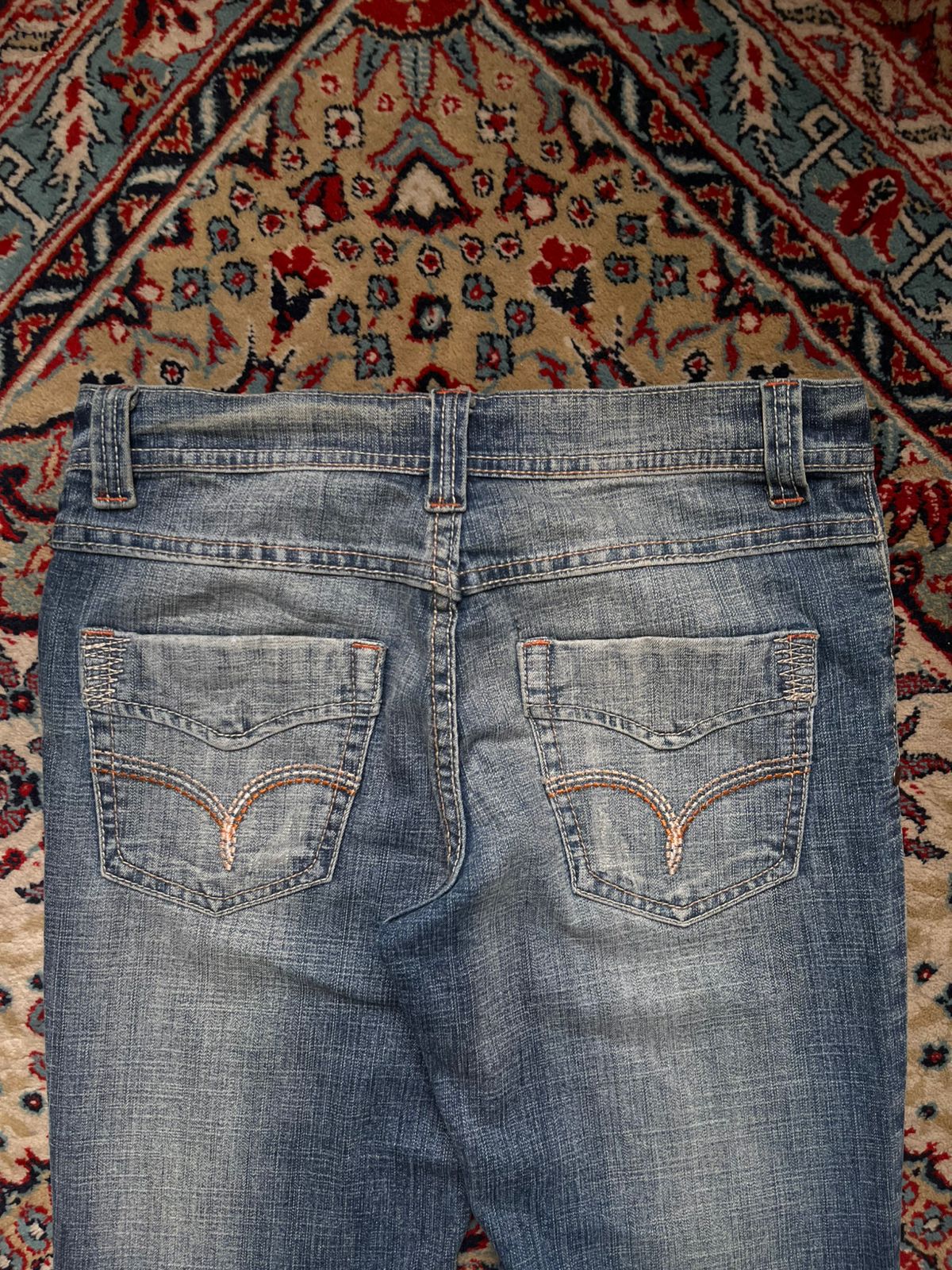 Vintage Strut HEAVYWEIGHT Bootcut Whiskered Faded JEANS