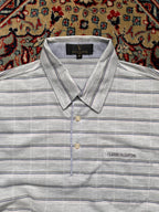 CLAUDIO VALENTINO PARIS STRIPED POLO SHIRT