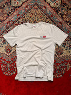 TOMMY JEANS HEATHER GREY SLIM FIT TEE