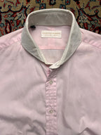 CHESTER BARRIE Savile Row London Cuff Luxury BUTTON DOWN SHIRT