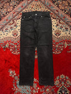 Levi’s 541 Athletic Taper STRAIGHT FIT Black Washed Jeans - 32