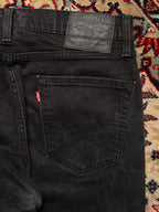 Levi’s 541 Athletic Taper STRAIGHT FIT Black Washed Jeans - 32