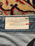 DIESEL KOOLTER SLIM TAPERED WASH 008SS DENIM JEANS - 38
