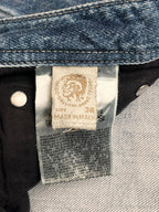 DIESEL KOOLTER SLIM TAPERED WASH 008SS DENIM JEANS - 38