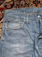 Levi's 527 Slim Bootcut Light Washed Blue JEANS - 34
