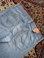 Levi's 527 Slim Bootcut Light Washed Blue JEANS - 34