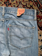 Levi's 527 Slim Bootcut Light Washed Blue JEANS - 34