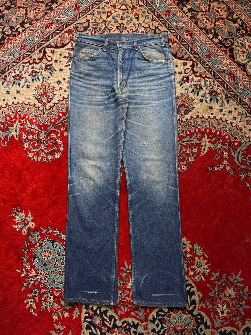 Vintage Levi’s 619 Orange Tab Straight FIT Blue JEANS - 32