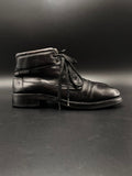 Russell & Bromley London Men's Black Leather Lace-Up Boots - 45