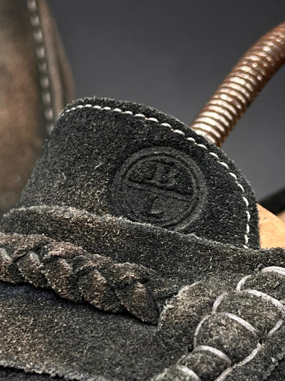 Berto Lucci Milano Suede Driving Loafers