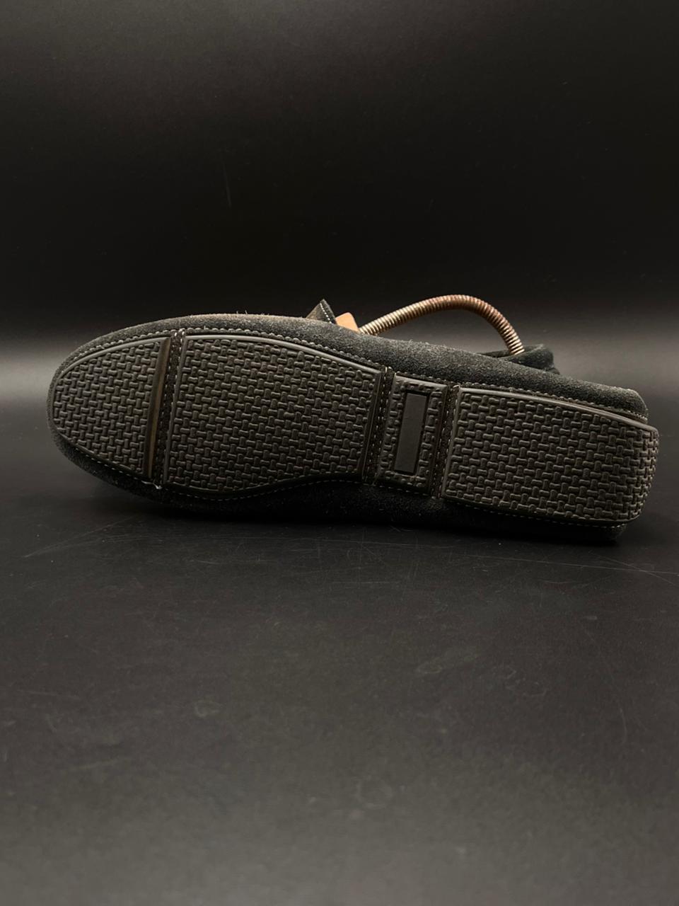 Berto Lucci Milano Suede Driving Loafers