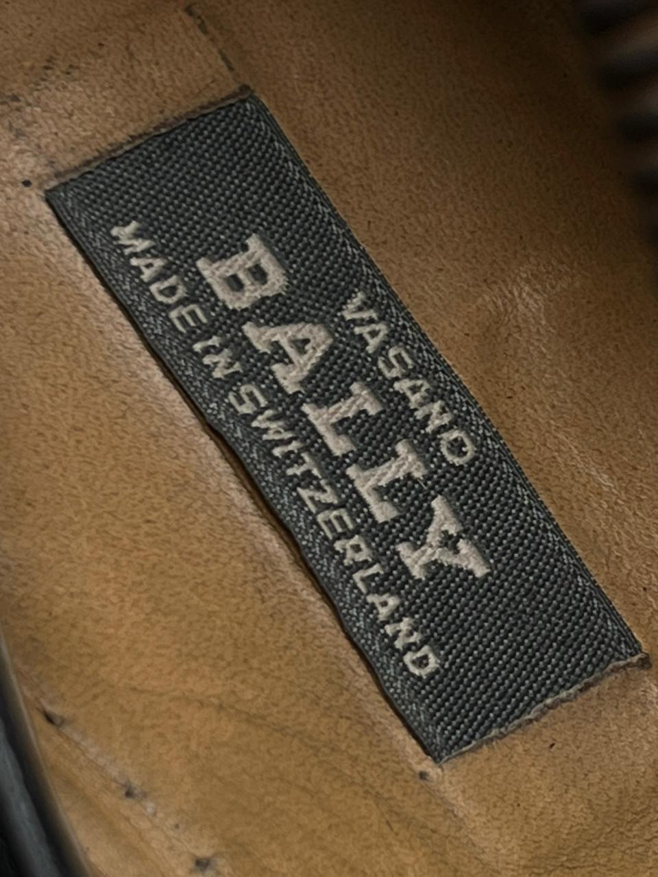 Bally Switzerland Men’s Black Leather Vasano Loafers