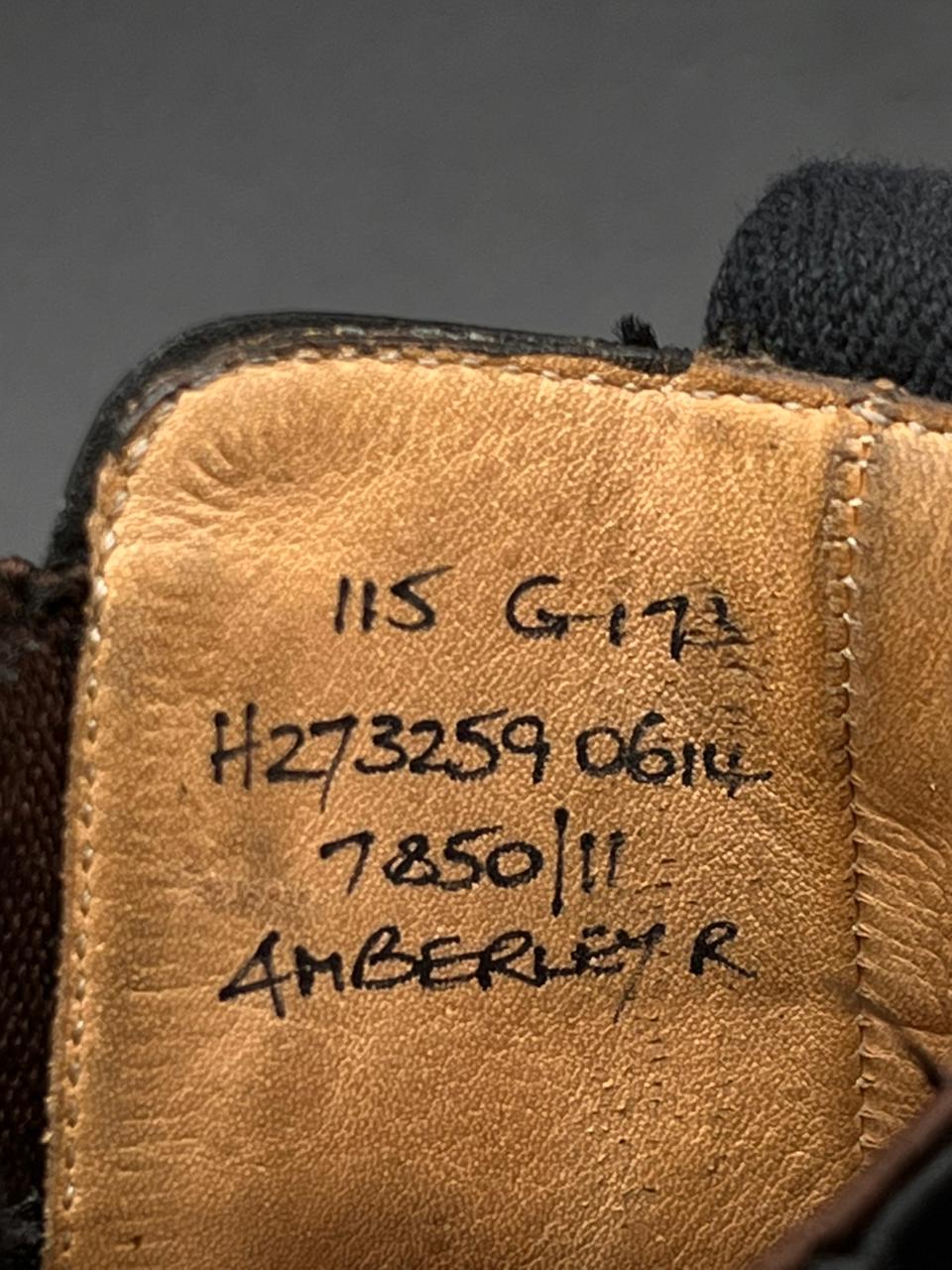 Church's Northampton England Black Leather Amberley R Chelsea Boots