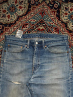 VINTAGE Levi's 751 Blue Stonewash Straight FIT Jeans - 34
