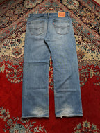 VINTAGE Levi's 751 Blue Stonewash Straight FIT Jeans - 34