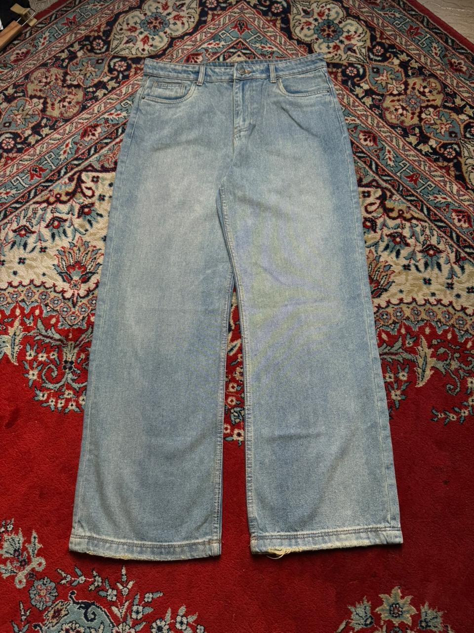 Good For Nothing Baggy Light Wash Denim Jeans - 32