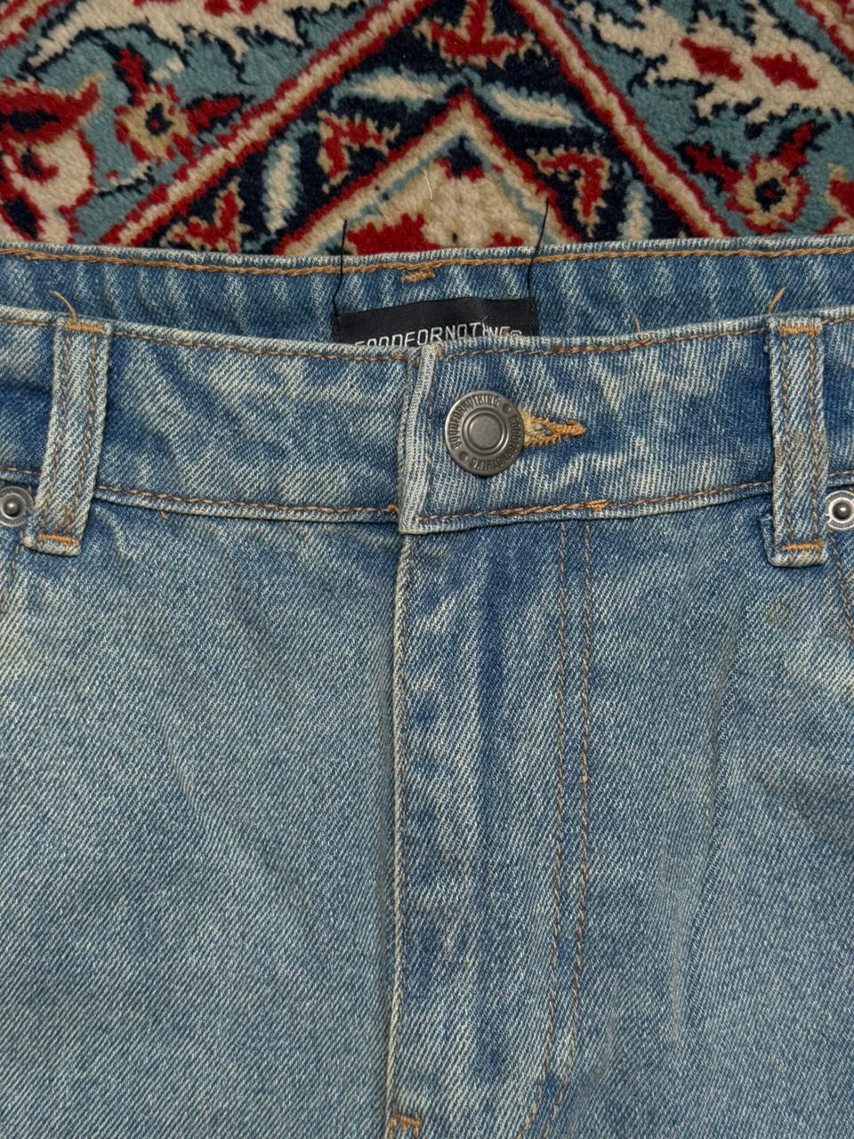 Good For Nothing Baggy Light Wash Denim Jeans - 32