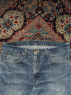 Levi's 751 Relaxed-Straight FIT Washed Blue Jeans - 36