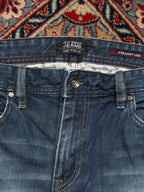 JEFF BANKS JEANS Straight FIT WASHED BLUE JEANS - 34