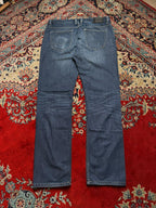 JEFF BANKS JEANS Straight FIT WASHED BLUE JEANS - 34