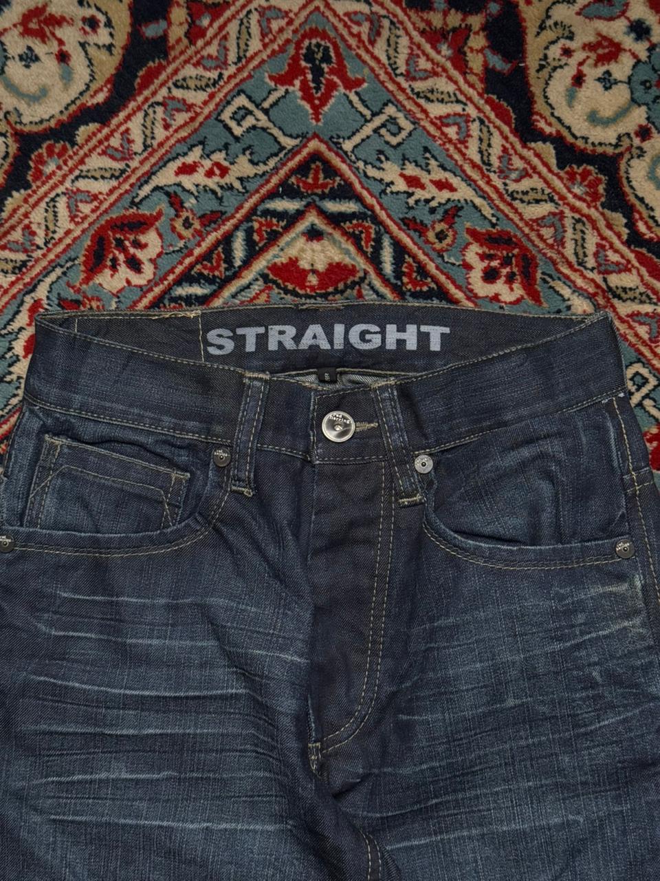 RED HERRING Red Blooded Straight FIT Blue Faded Jeans - 26