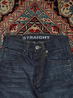 RED HERRING Red Blooded Straight FIT Blue Faded Jeans - 26