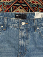 ASOS DESIGN Blue High Waisted Baggy Jeans - 32