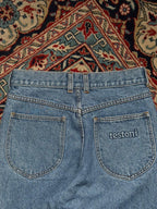 Testoni Vintage High Waisted Blue Mom Jeans - 26