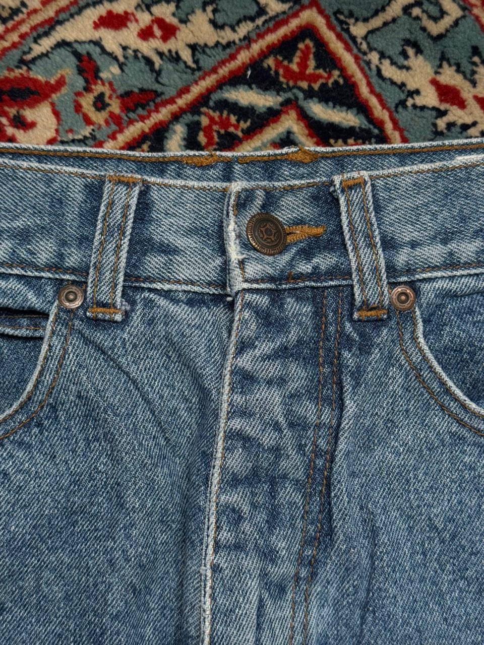 Testoni Vintage High Waisted Blue Mom Jeans - 26