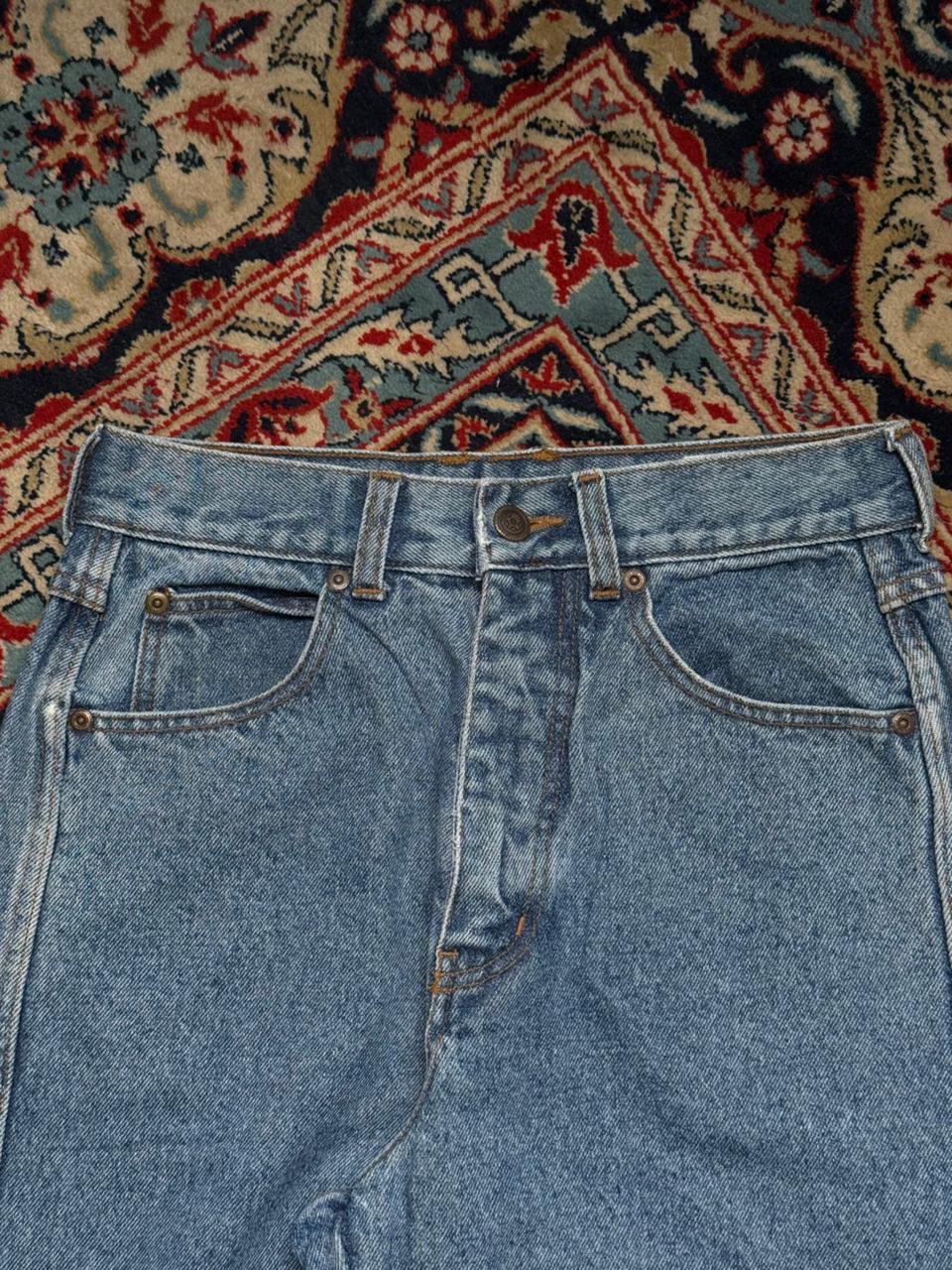 Testoni Vintage High Waisted Blue Mom Jeans - 26