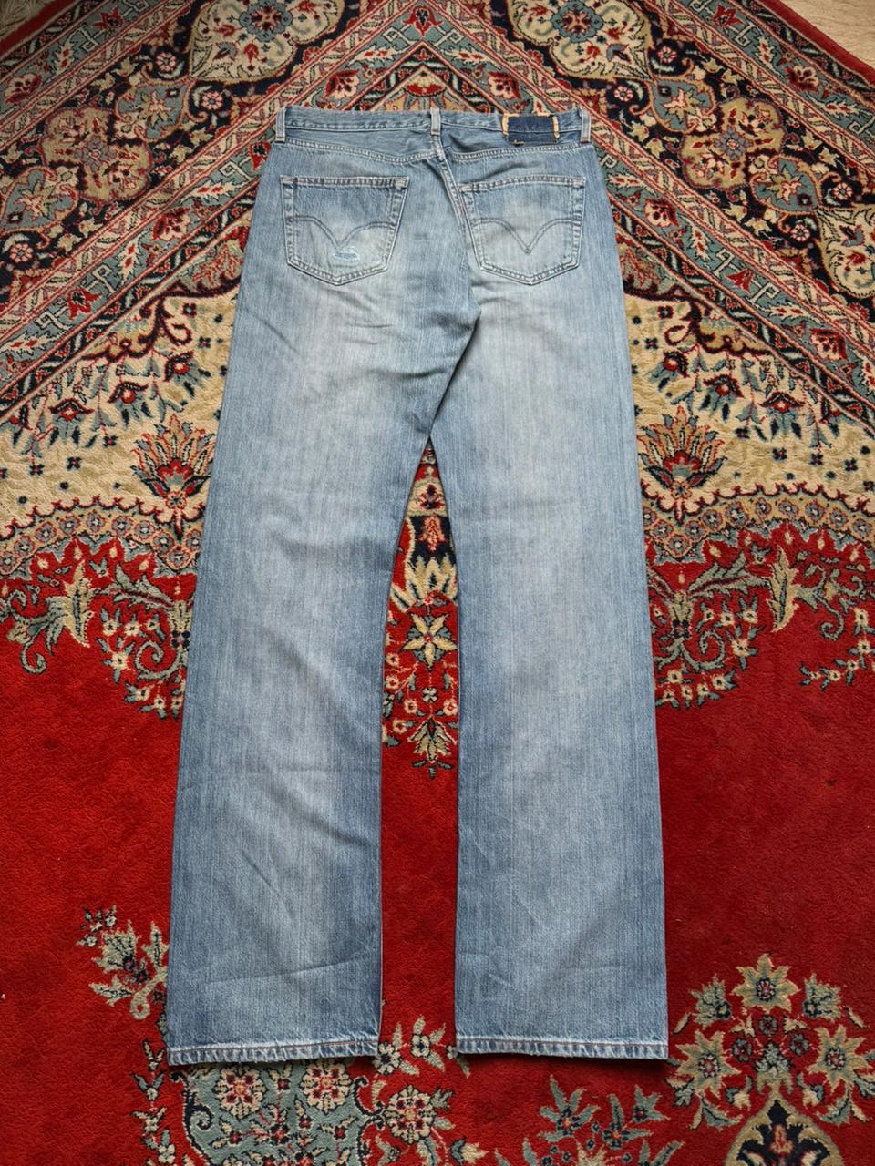 Levi's 501 STRAIGHT FIT light wash NON STRETCH jeans - 32