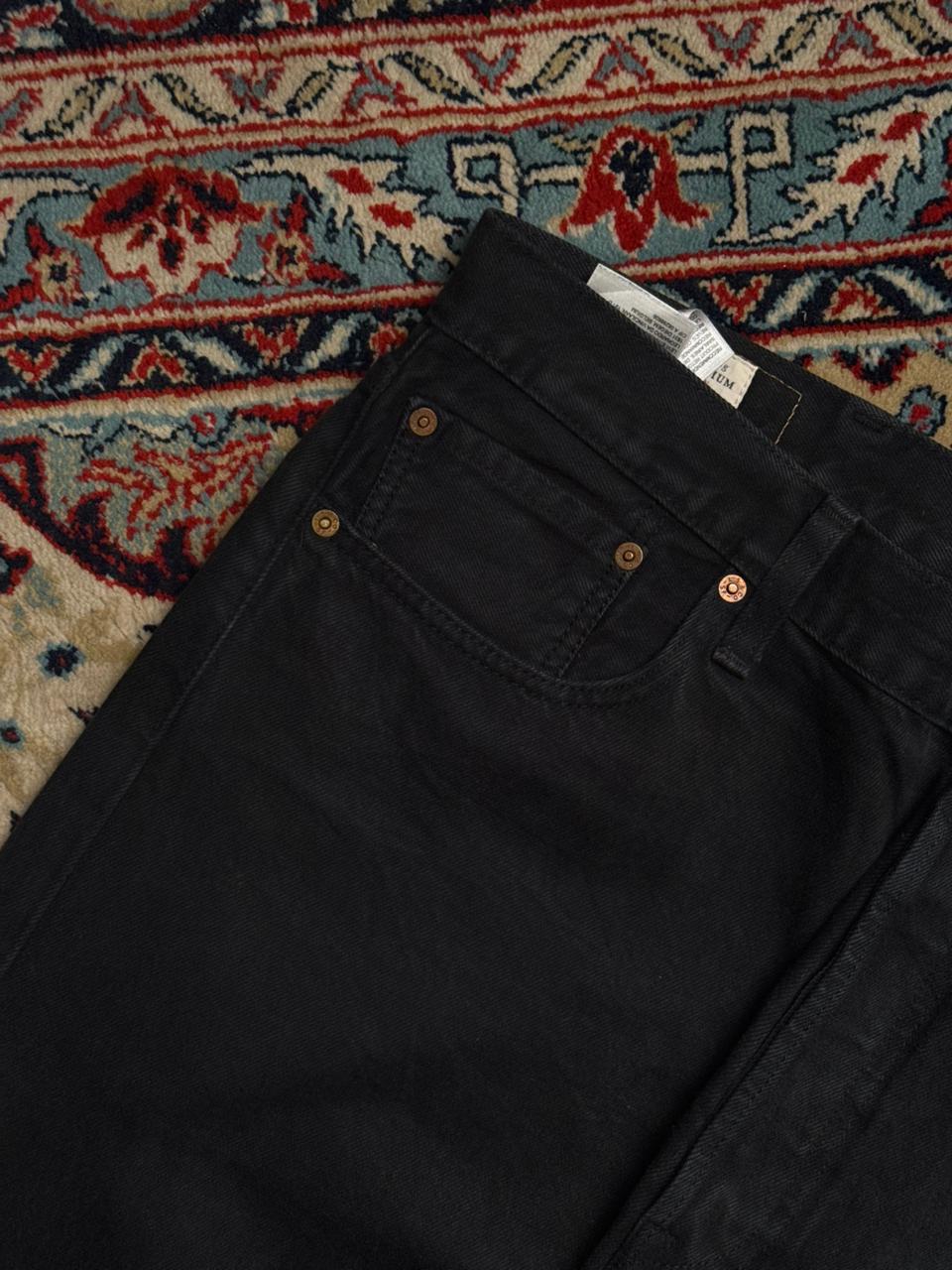 Levi's Premium 501 STRAIGHT FIT Black Jeans - 38