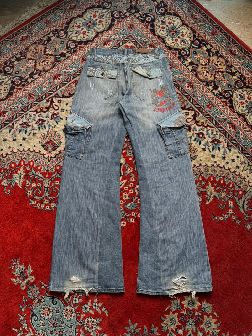 DSQUARED2 Embroidered Flared Jeans - 32