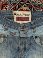 DSQUARED2 Embroidered Flared Jeans - 32