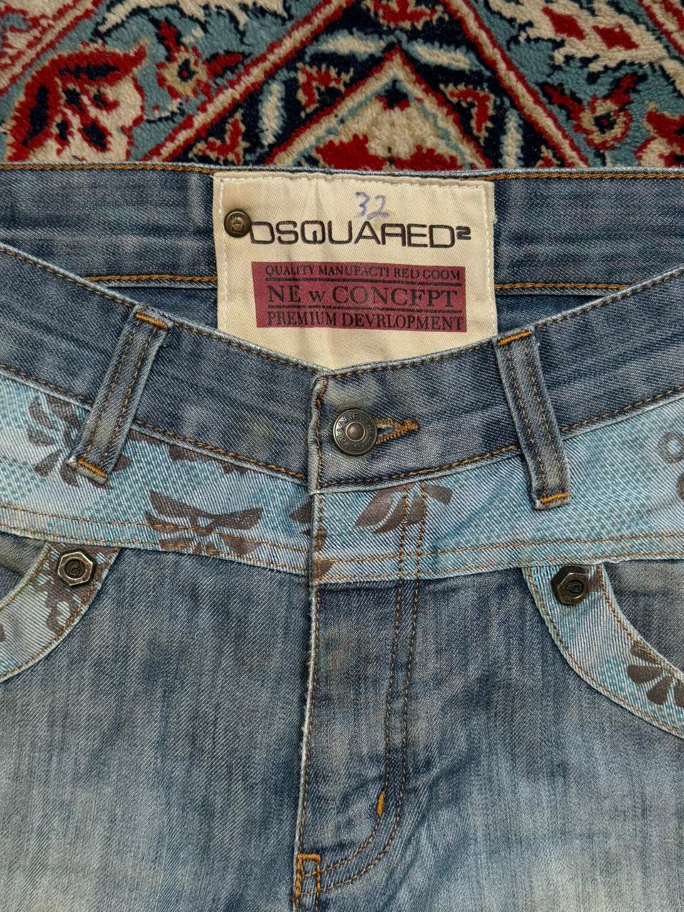 DSQUARED2 Embroidered Flared Jeans - 32