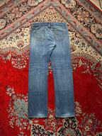 Uniqlo Jeans Medium Blue Wash Straight FIT Jeans - 34