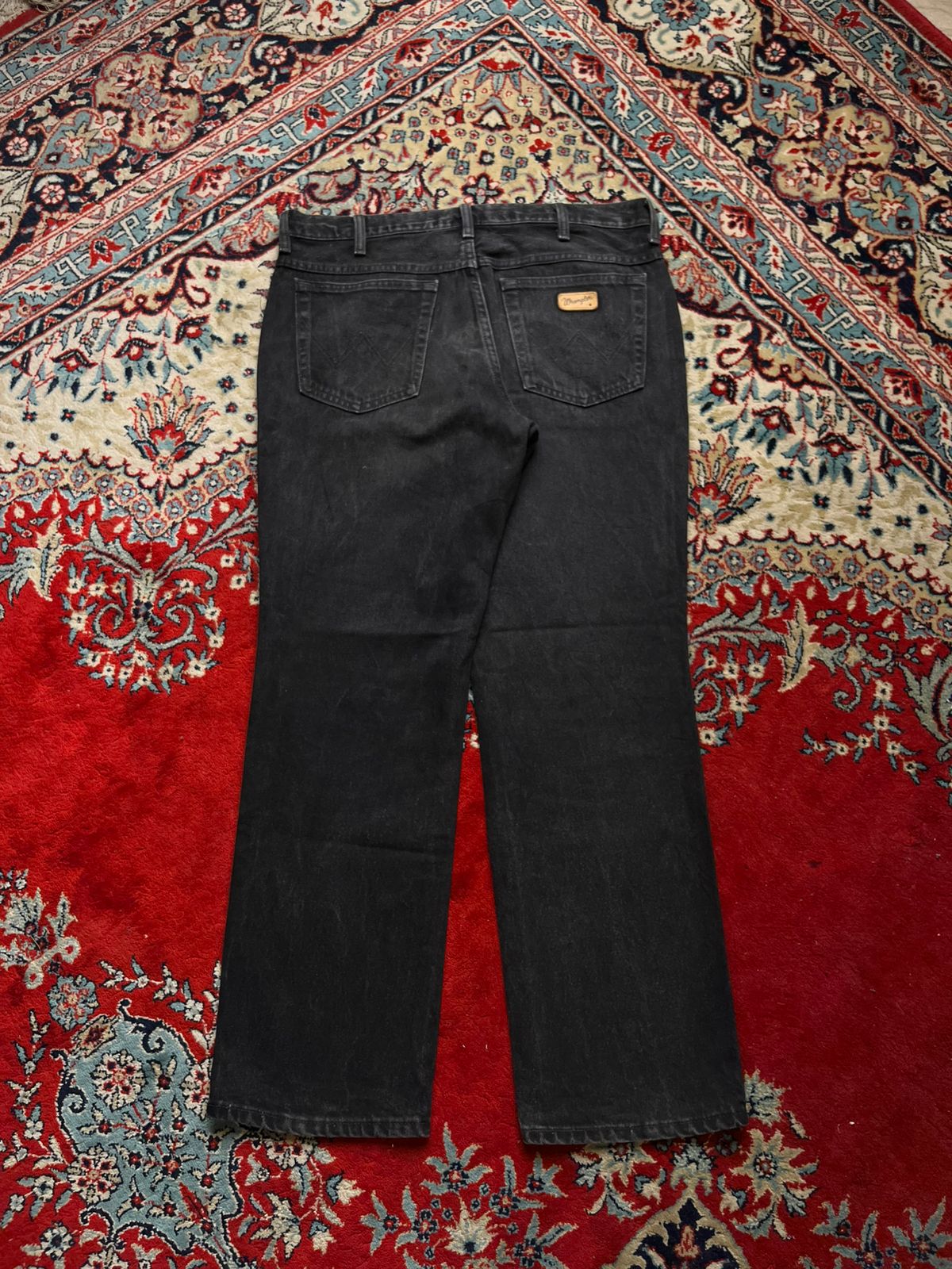 Wrangler Texas UK Made Black Straight FIT Jeans - 32