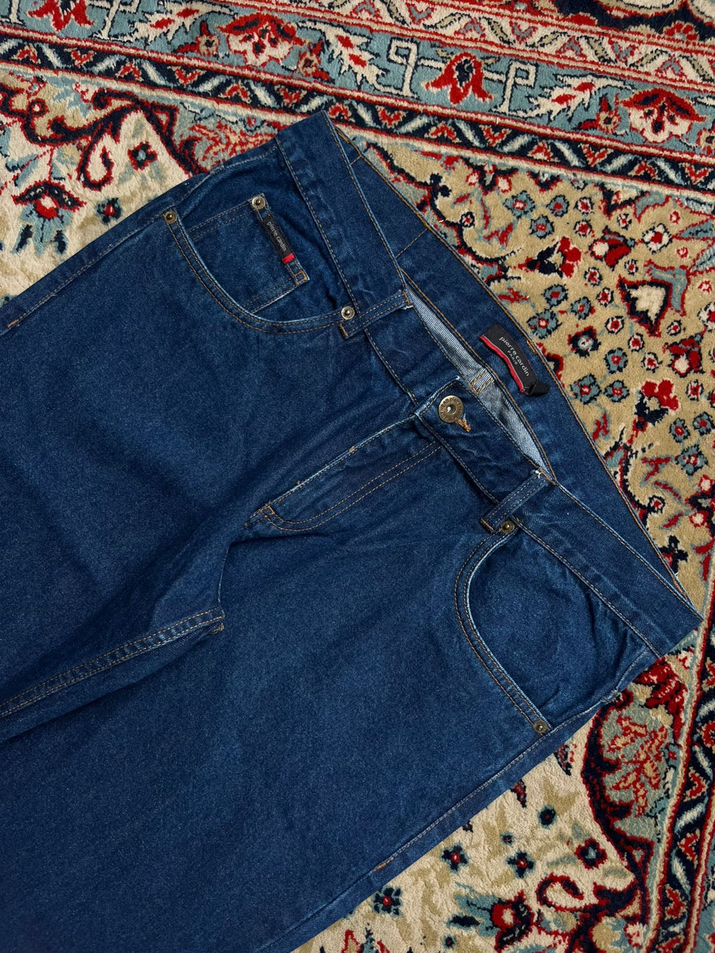 Pierre Cardin Paris Dark Wash Straight FIT Jeans - 36