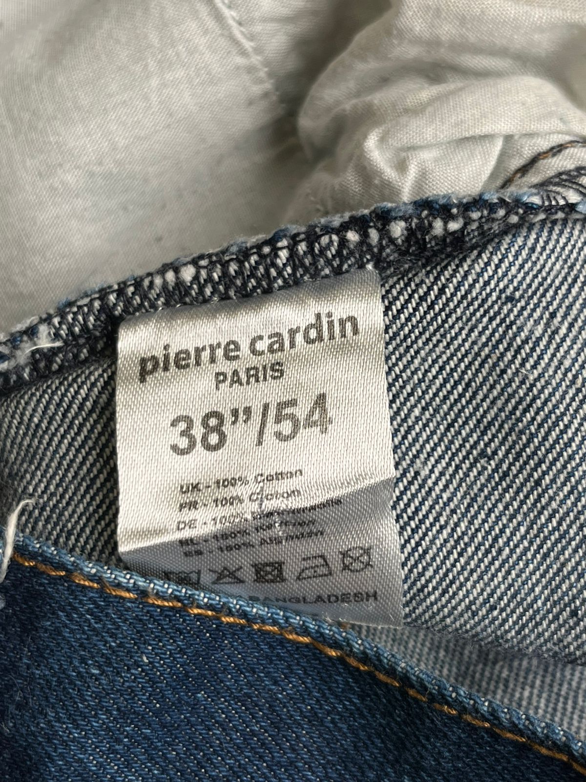Pierre Cardin Paris Dark Wash Straight FIT Jeans - 36