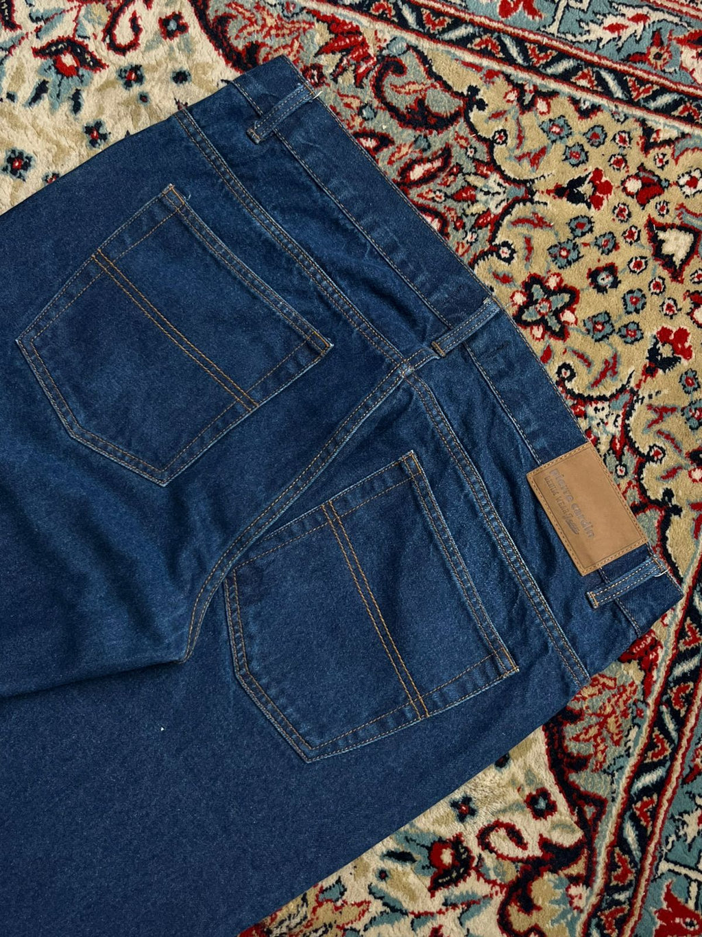Pierre Cardin Paris Dark Wash Straight FIT Jeans - 36