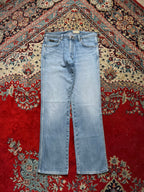 Wrangler Rugged Wear Light Washed Blue Straight FIT Jeans - 32