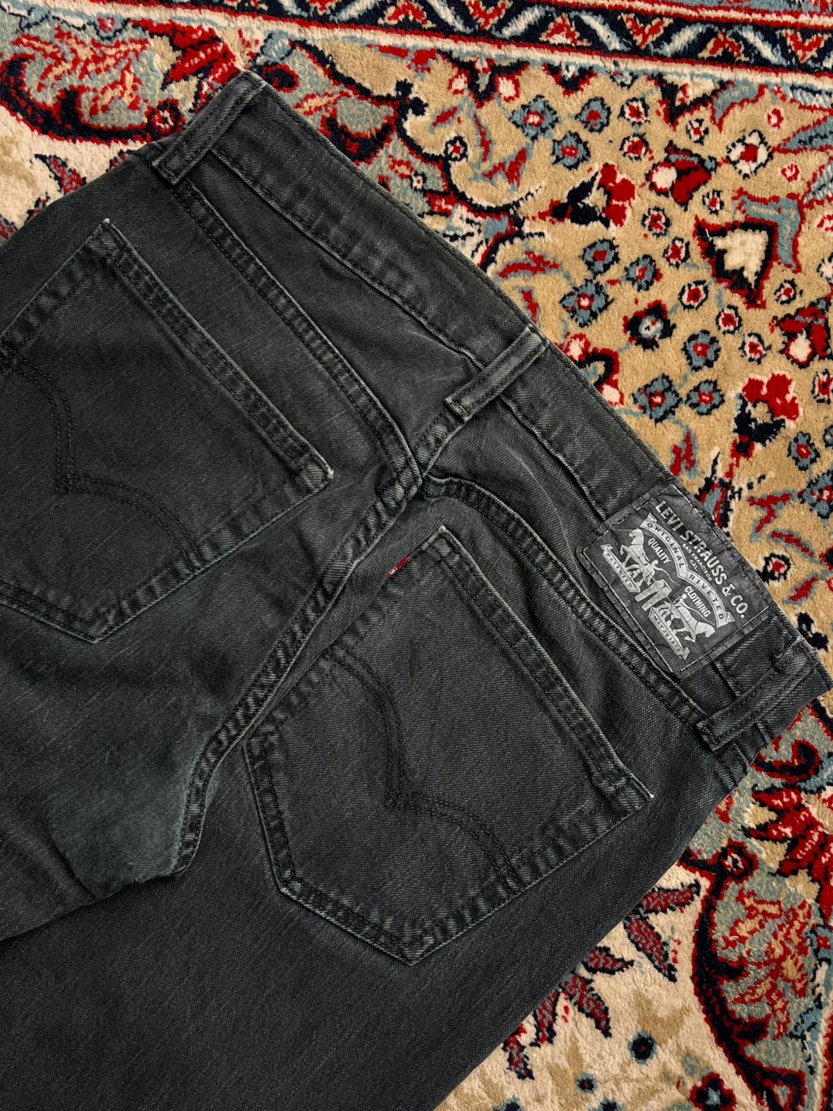 Levi's 511 Slim Fit Black Wash Stretchable Jeans - 30