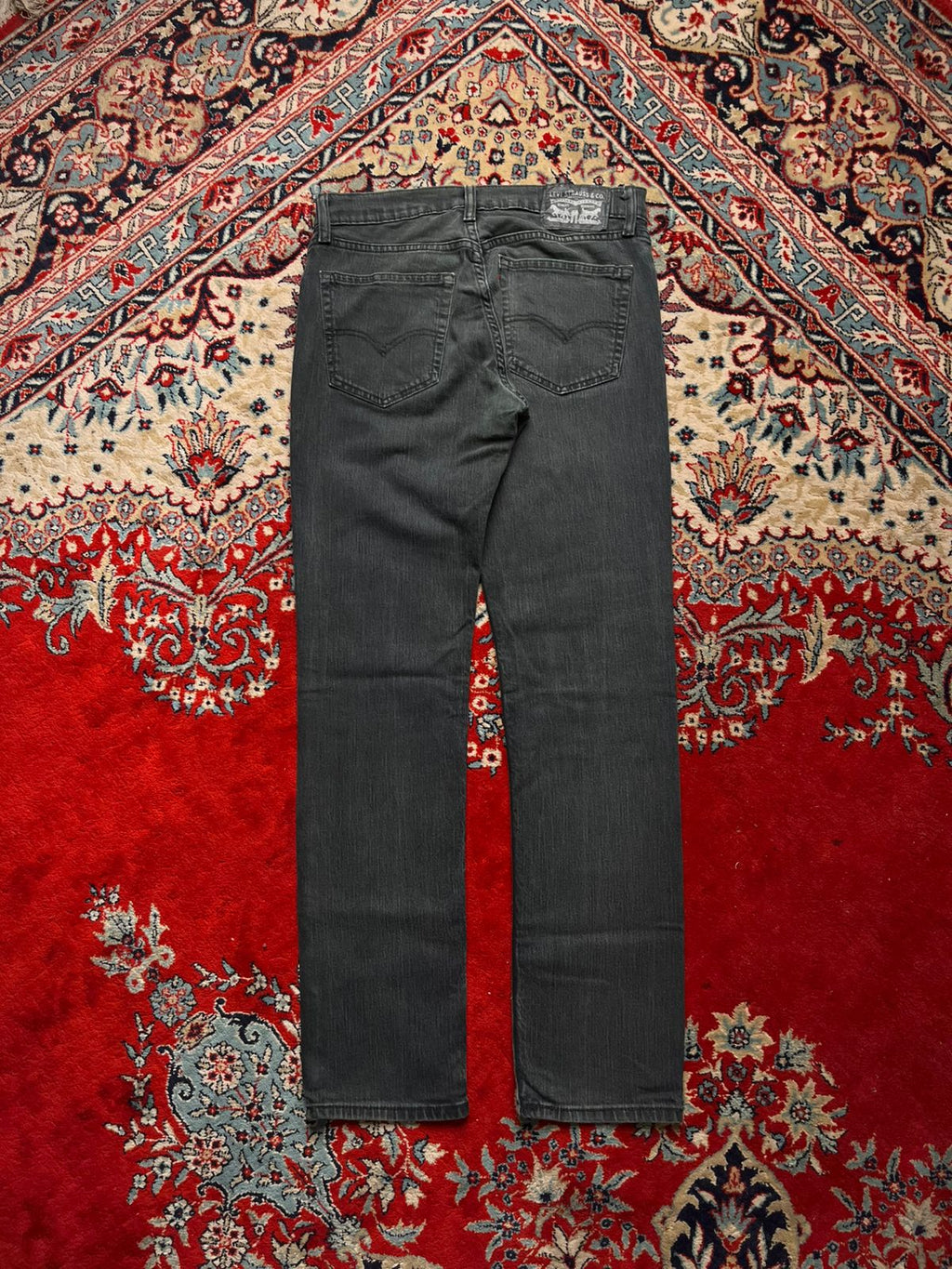 Levi's 511 Slim Fit Black Wash Stretchable Jeans - 30